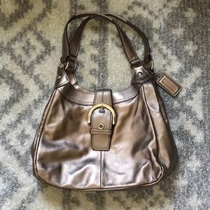 Coach buckle handbag